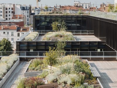 Immeuble en structure bois et planchers en CLT